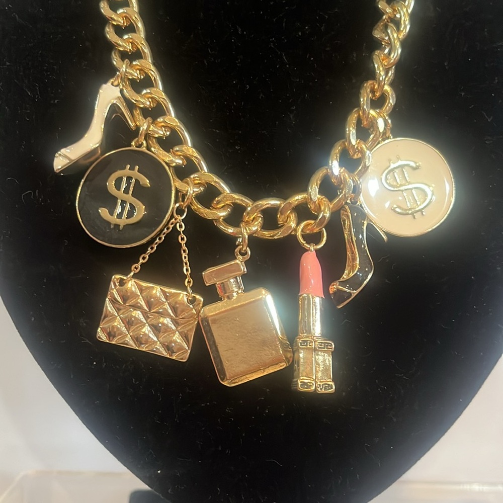Handmade Charmed Necklace - Picture 2 of 4
